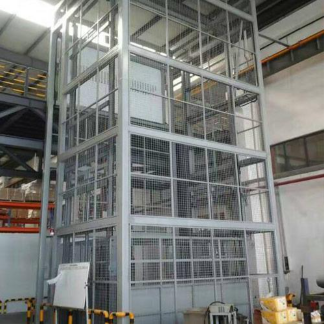 志仲镇导轨式升降平台货梯